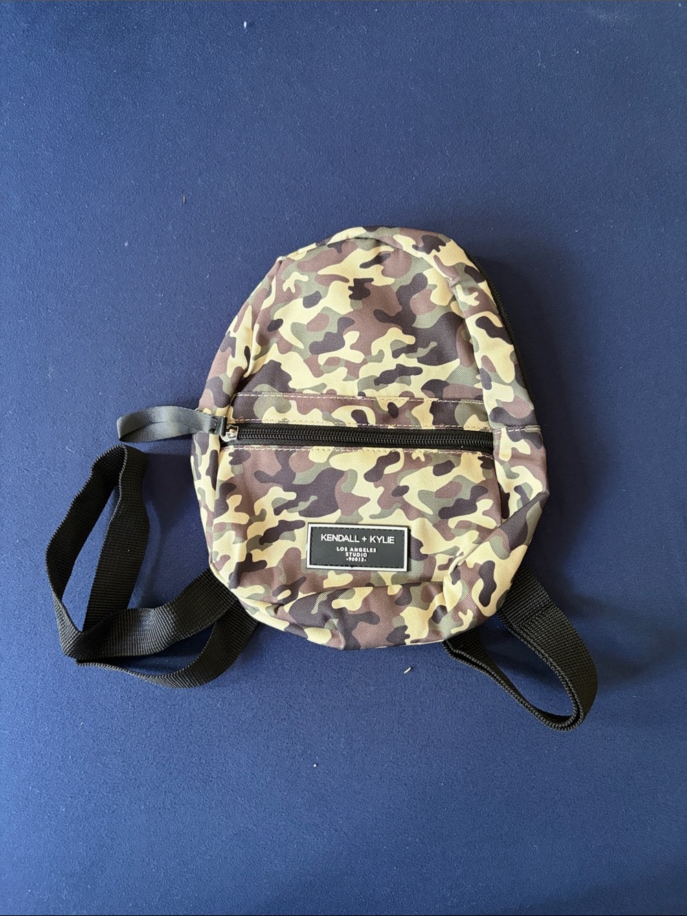 Kendall & Kylie Camouflage Mini Backpack - Brown, Green